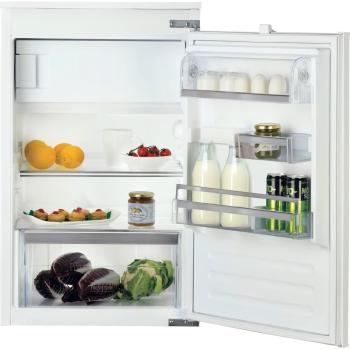 Bauknecht KSI 09GF2 - Einbau-Kühlschrank, Flachscharnier, Nische 88 cm, 5 Jahre Garantie